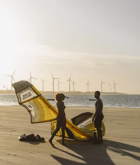 Makena Beach Kite Surf